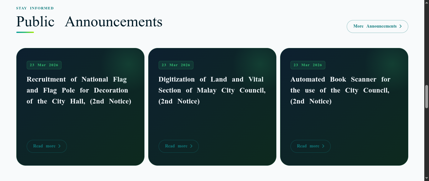 CouncilPortal – Citizen Self-Service Portal | Laravel Web Application - Image 2